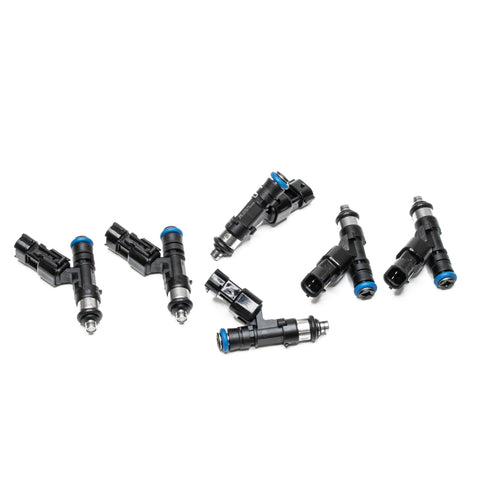 DeatschWerks 03-15 350z/370z G35/G37 04-05 GTI R32 / NEO RB25DET 98-02 650cc Top Feed Injectors - 17U-06-0650-6