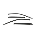 Westin 2011-2017 Dodge Durango Wade Slim Wind Deflector 4pc - Smoke - 72-35430