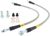 StopTech Mazda Miata NA 1.6 Stainless Steel Front Brake Lines - 950.45008