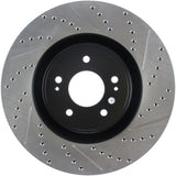 StopTech Slotted & Drilled Sport Brake Rotor - 127.46076L