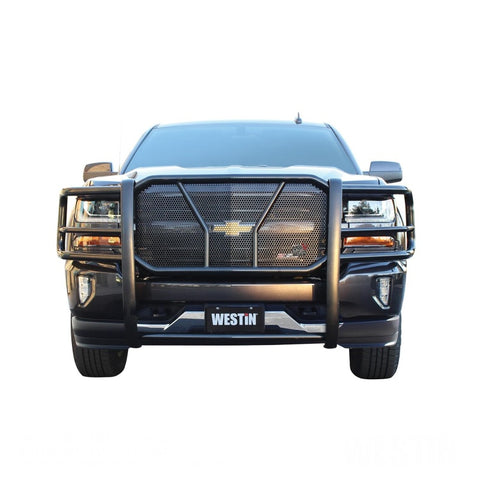 Westin 2007-2010 Chevrolet Silverado 25/3500HD HDX Grille Guard - Black - 57-2315