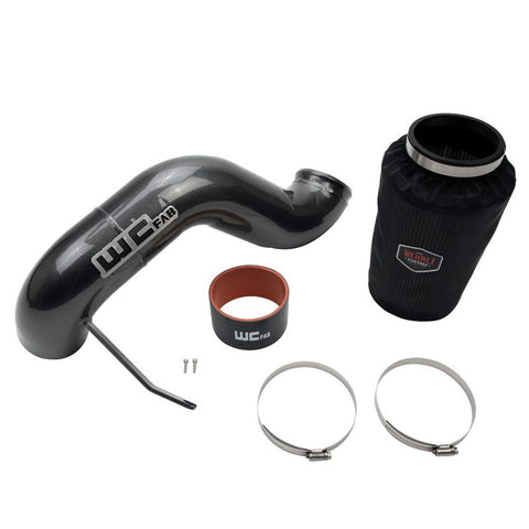 Wehrli 03-07 Dodge 5.9L Cummins 4in Intake Kit - Gloss Black - WCF100346-GB