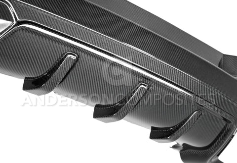 Anderson Composites 14-15 Chevrolet Camaro Type-Z28 Rear Valance - AC-RL14CHCAM-Z28