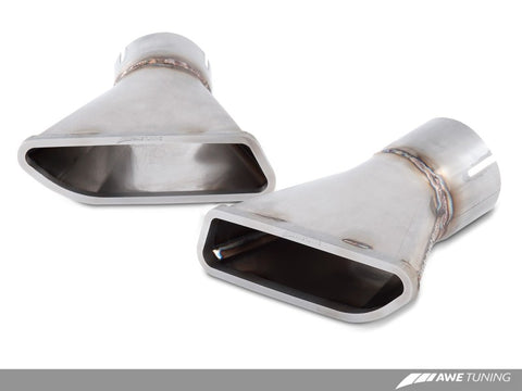 AWE Tuning McLaren MP4-12C Performance Exhaust - Machined Tips - 3010-32014