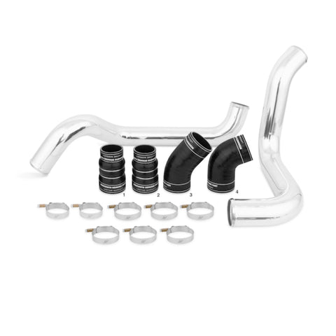 Mishimoto 02-04.5 Chevrolet 6.6L Duramax Intercooler Kit w/ Pipes (Silver) - MMINT-DMAX-02KSL