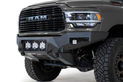 Addictive Desert Designs 19-21 Ram 2500/3500 Bomber HD Front Bumper (Baja Designs LP6 Mounts) - F560014100103