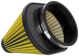 Airaid Universal Air Filter - Cone 6in F x 10-1/4x7-1/4in B x 5-1/2x2-1/2in T x 6-1/2in H -Synthamax - 725-484