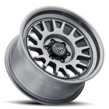 ICON Anza 17x8.5 6x5.5 0mm Offset 4.75in BS 106.1mm Hub Bore Gun Metal Wheel - 8217858347GM