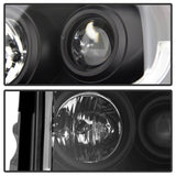 Spyder Ford Expedition 07-13 Projector Headlights Light Tube DRL Blk PRO-YD-FE07-LTDRL-BK - 5079503