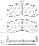 StopTech Performance Brake Pads - 309.04700