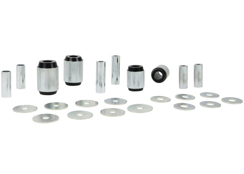 Whiteline Plus 02-09 Lexus GX470 / 06+ Toyota FJ Cruiser Fr C/A - Lwr Inner Front & Rear Bushing Kit - W53312