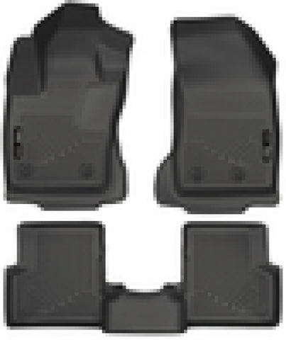 Husky Liners 2015 Jeep Renegade Weatherbeater Black Front and Second Row Floor Liners - 99081