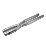 BBK 15-20 Ford Mustang GT 5.0L Resonator Delete X-Pipe (For Use w/Shorties Or Stock Manifolds) - 1818