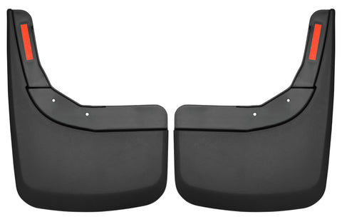 Husky Liners 19-23 Chevrolet Silverado 1500 (Excl. ZR2/TBoss) Rear Mud Guards - Black - 59261