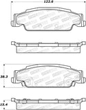 StopTech Street Brake Pads - 308.09220