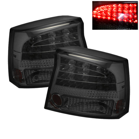 Spyder Dodge Charger 06-08 LED Tail Lights Smoke ALT-YD-DCH05-LED-SM - 5002310