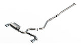 Borla 22-23 Hyundai Kona N 2.0L 4 CYL. Turbo AT/MT ATAK Catback Exhaust Bright Chrome - 140926