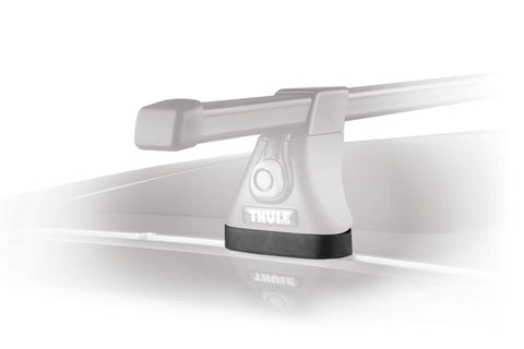 Thule Top Tracks Permanent Track for Thule Podium Feet 42in. (Drilling Req.) - Black - TP42