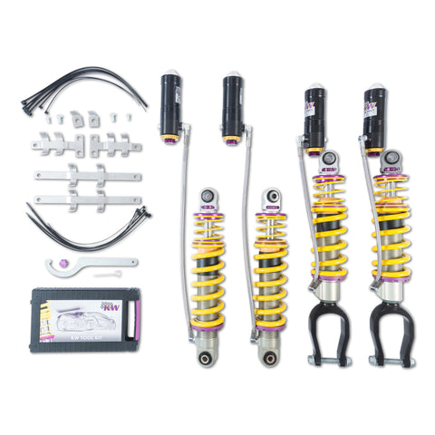 KW Coilover Kit V4 Bundle Audi R8 (4S) Coupe/Spyder w/o Magnetic Ride - 3A7100AM