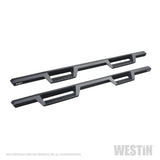 Westin 2019 Chevrolet Silverado / GMC Sierra 1500 Crew Cab Drop Nerf Step Bars - Textured Black - 56-14135