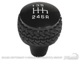 DV8 Offroad 2011-2018 Jeep JK 6-Speed Shift Knob Black - D-JP-181112-BK