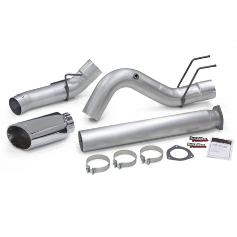 Banks Power 2017 Ford 6.7L 5in Monster Exhaust System - Single Exhaust w/ Chrome Tip - 49795