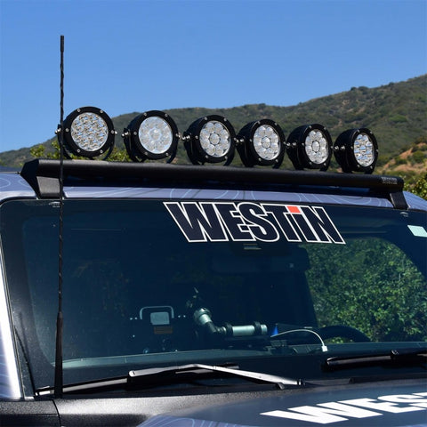 Westin 21-23 Ford Bronco (Excl. Bronco Sport) XTS Overhead Light Mount - Tex. Blk - 37-711255