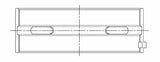 ACL Toyota/Lexus 2JZGE/2JZGTE 3.0L 0.25 Oversized High Performance Main Bearing Set - 7M8103H-.25