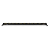 Go Rhino Xplor Blackout Combo Series Sgl Row LED Light Bar w/Amber (Side/Track Mount) 31.5in. - Blk - 751653212CSS