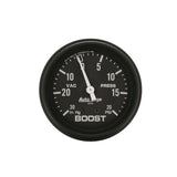 Autometer Black 2-5/8in 30 In Hg-Vac / 20 PSI Mechanical Vacuum/Boost Gauge - 2310