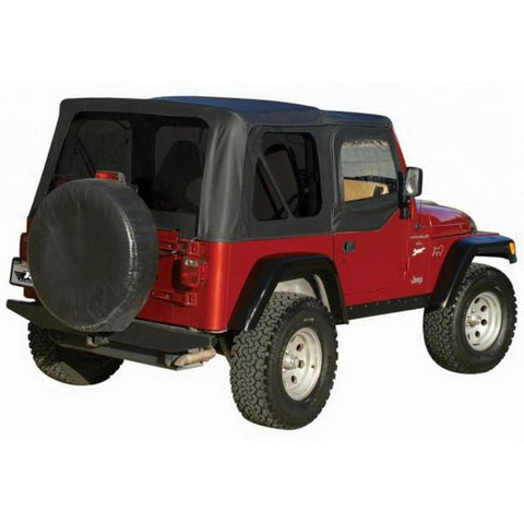 Rampage 1997-2006 Jeep Wrangler(TJ) OEM Replacement Top - Black Diamond - 99735