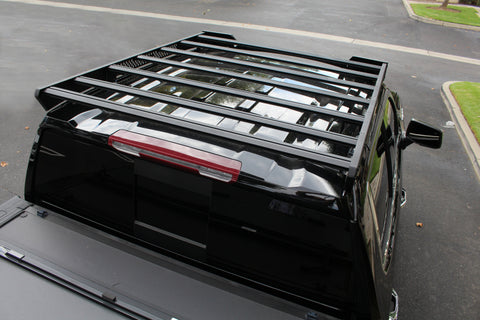 Go Rhino 19-23 Chevrolet/GMC Silverado/Sierra 1500 CC Ceros Low Profile Roof Rack - Tex. Blk - 5933110T