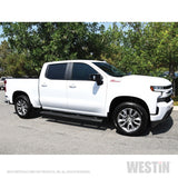 Westin 2019 Chevrolet Silverado/Sierra 1500 Crew Cab R7 Nerf Step Bars - Black - 28-71275