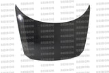 Seibon 11-12 Honda CRZ (ZF1) OEM-Style Carbon Fiber Hood - HD1112HDCZ-OE