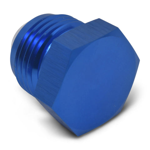 Russell Performance -6 AN Flare Plug (Blue) - 660190