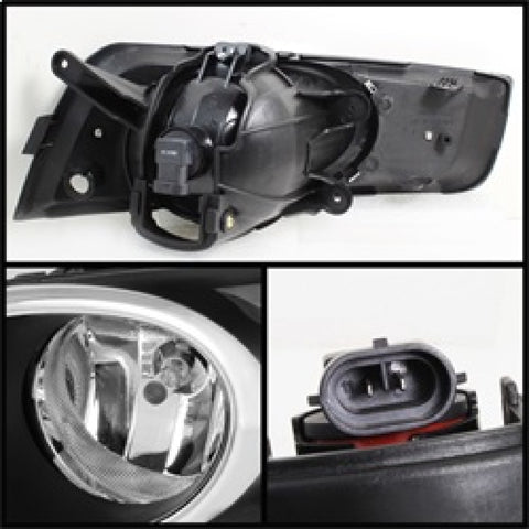 Spyder Chevy Cruze 2011-2014 (does not fit Sport model)OEM Fog Lights w/switch Clear FL-CCRZ2011-C - 5069412