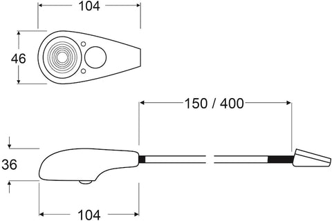 Hella Interiorlamp 400 Bic Md931V Black 2Ja - 343720622