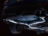 AWE Tuning 2022+ VB Subaru WRX Track Edition Exhaust - Diamond Black Tips - 3020-43979