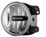 KC HiLiTES 07-09 Jeep JK Gravity G4 LED Light 10w SAE/ECE Clear Fog Beam (Single) - 1494