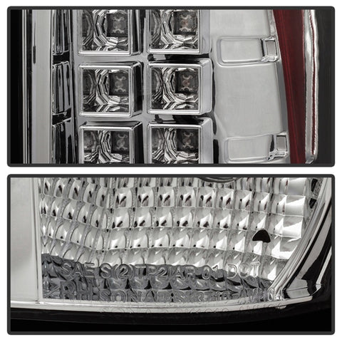 Spyder Chevy Avalanche 02-06 LED Tail Lights Chrome ALT-YD-CAV02-LED-C - 5001078