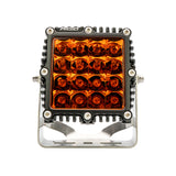 Rigid Industries Q-Series Spot w/ Amber PRO Lens - 244293