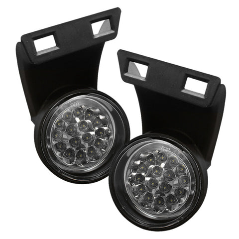 Spyder Dodge Ram 1500 94-01 LED Fog Lights w/swch ( not fit the turbo diesel)- Clear FL-LED-DRAM94-C - 5015617