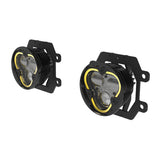 KC HiLiTES FLEX ERA 3 Dual Mode SAE Fog Lights - 2-Light Master Kit for Subaru Crosstrek/Forester - 97150