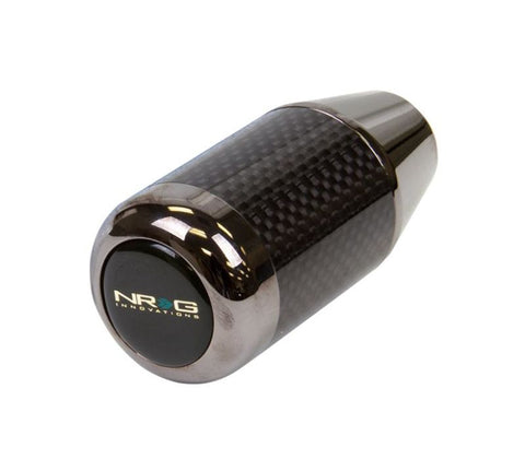 NRG Universal Fatboy Style Shift Knob w/Carbon Fiber Ring - SK-400BC