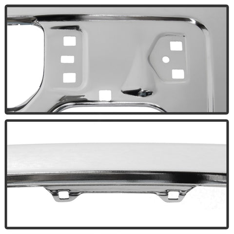 Spyder Ford F150 09-14 w/Fog Light Hole w/o Harley Model Front Bumper - Chrome (OEM 9L3Z17757B) - 9948480