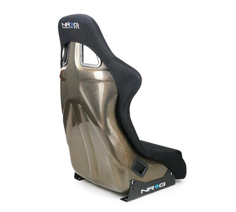 NRG Carbon Fiber Bucket Seat - Large - RSC-302CF/GD