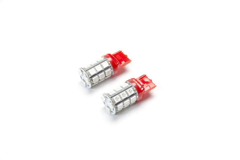 Putco 360 Deg. 7440 Bulb - Red LED 360 Premium Replacement Bulbs - 237440R-360