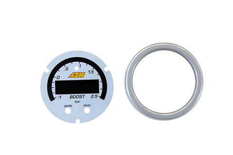 AEM X-Series Boost Pressure -30inHg 35psi Gauge Accessory Kit - 30-0306-ACC