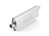 Borla Pro-XS 2.25in Tubing 19in x 4in x 9.5in Oval Notched Center/Offset Muffler - 400483