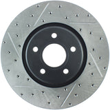 StopTech Slotted & Drilled Sport Brake Rotor - 127.39038R